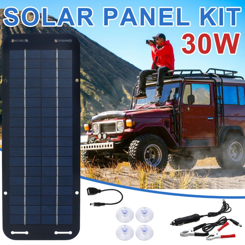 Usb Charger Dynamo - Kit de Panel Solar de 12V,
