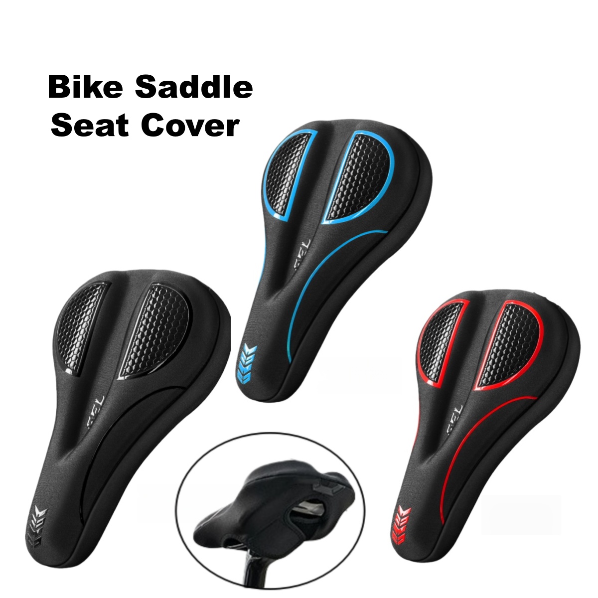 Commuting By Bike - Funda de Asiento de Bicicleta con