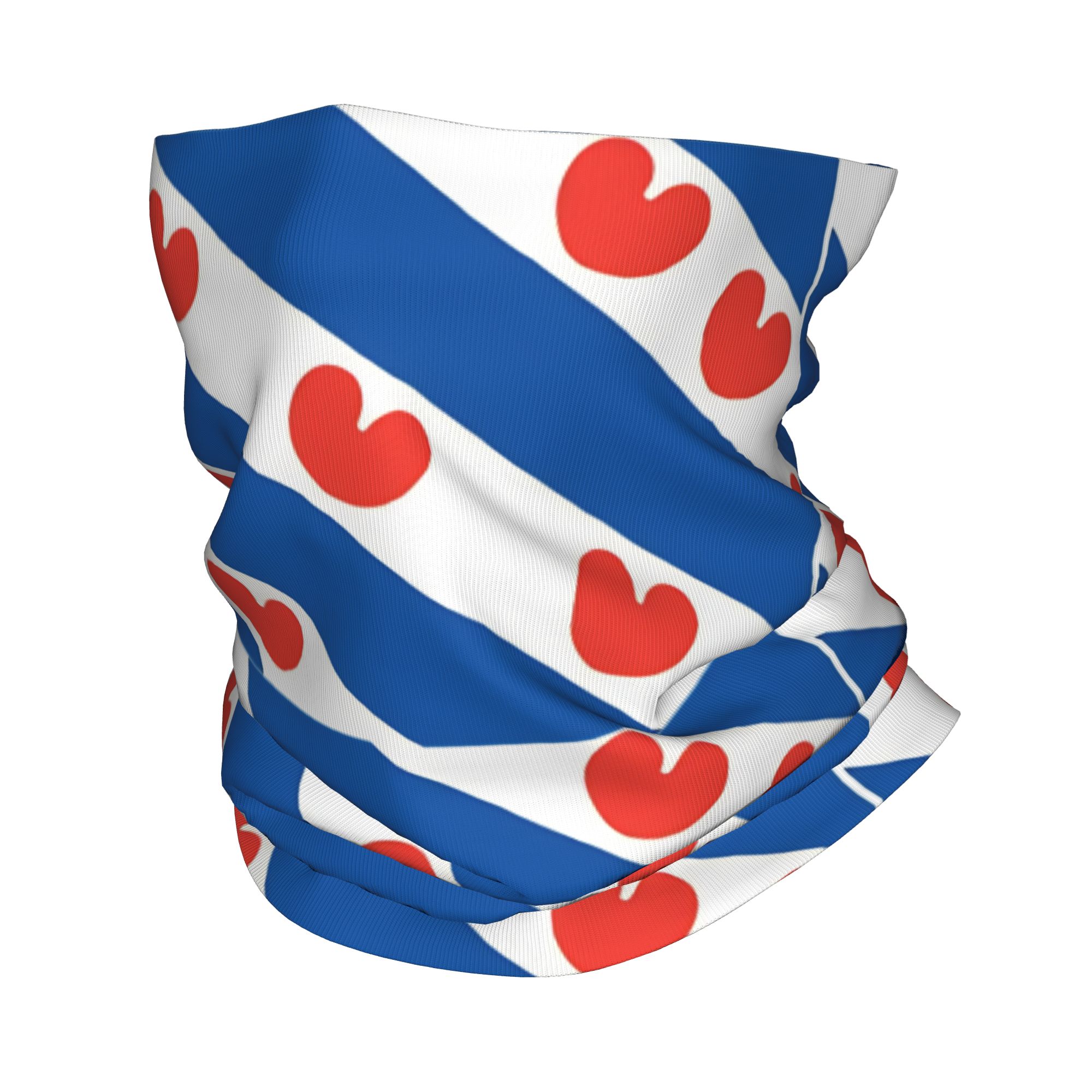Commuting By Bike - Pañuelo con la Bandera de Friesland,