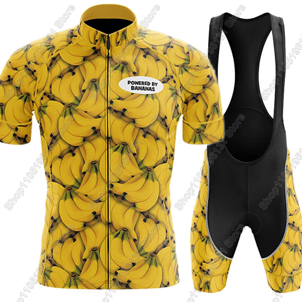 Cycling Commuter Shorts - Powerouge-by-Bananas 2026 Conjunto de Jersey de