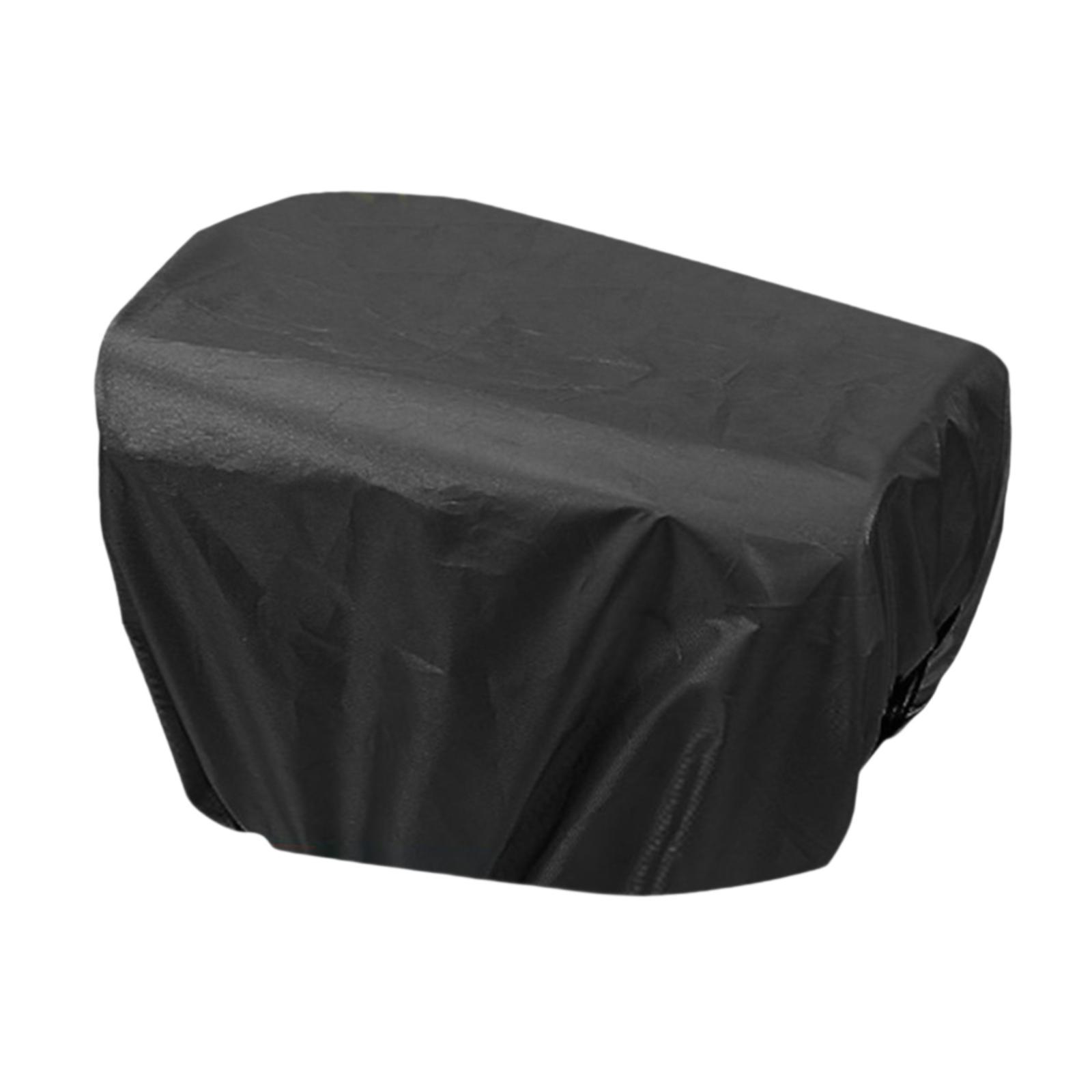 Cycling Commute Rain - Funda Impermeable Negra para Cesta de