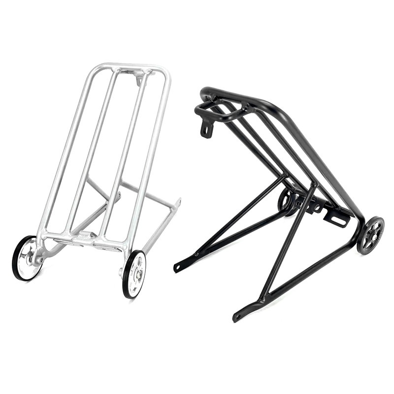 Cargo Rack Aluminum - Portaequipajes de bicicleta para Brompton, bastidores