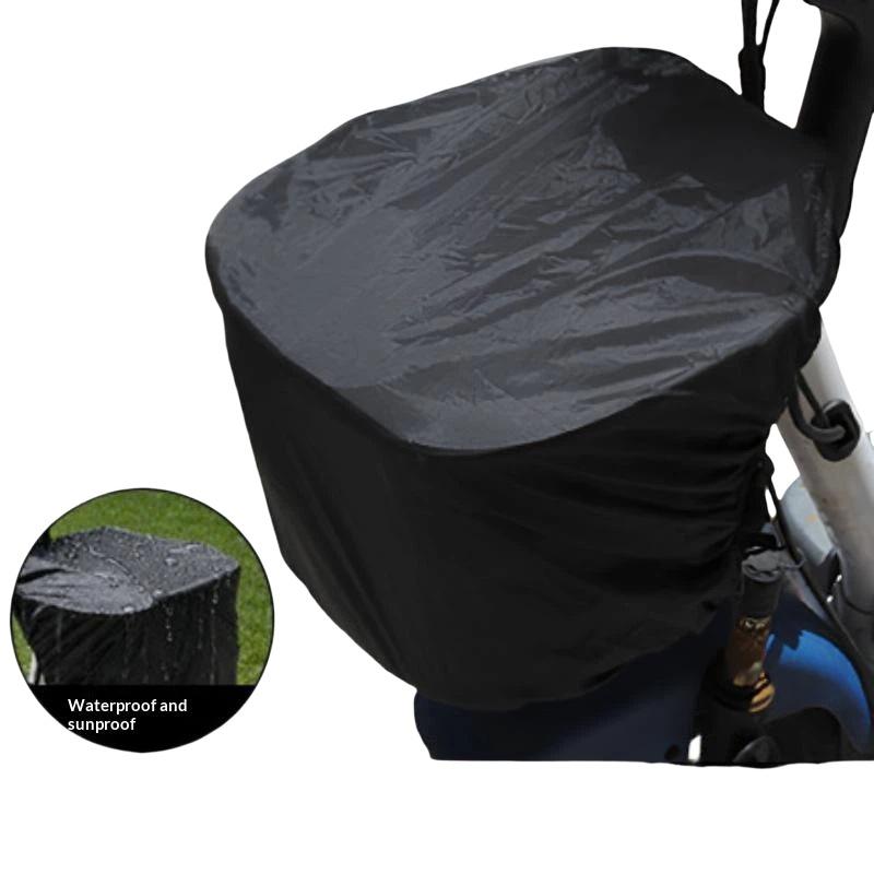 Cycling Commute Rain - Forro Impermeable para Cesta de Bicicleta,