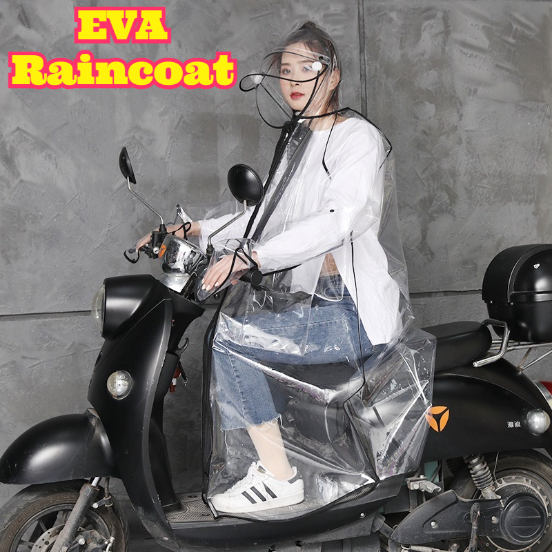 Poncho Impermeable Transparent - Cycling Commute Rain reseña y precio