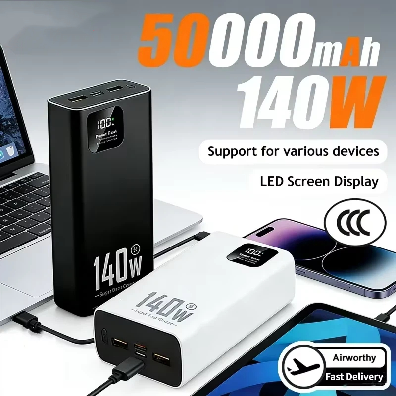 Batería Externa Lenovo de 140W - Usb Charger Dynamo reseña y precio