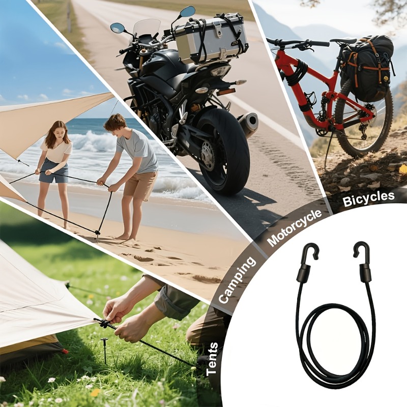 Cuerdas elásticas resistentes  - Commuting By Bike reseña y precio