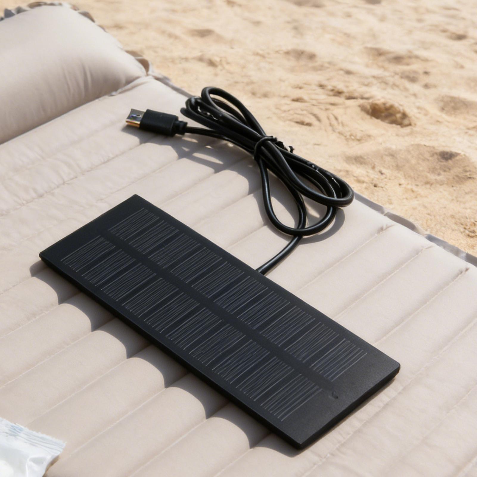 Panel Solar Portátil de 5W 5V, - Usb Charger Dynamo reseña y precio