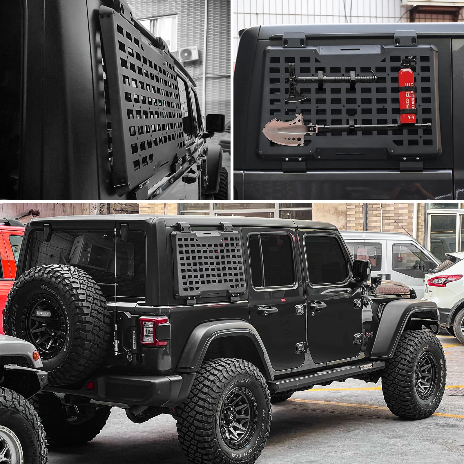 Panel Molle para Ventana Trase - Cargo Rack Aluminum reseña y precio